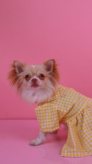 Vestido Picnic Amarillo